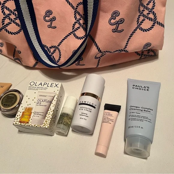 Keratase,Laura Mercier,Olaplex,Ouai,Drmtlgy,Paulas choice&Estee Lauder BeautyBag - Picture 4 of 4
